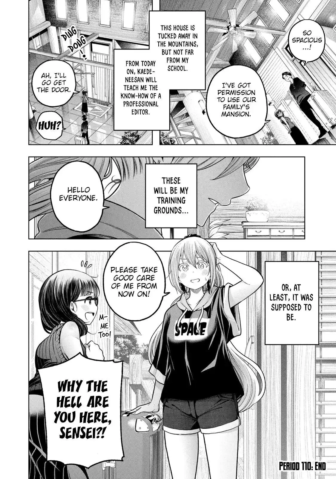 Why Are You Here Sensei!? Chapter 110