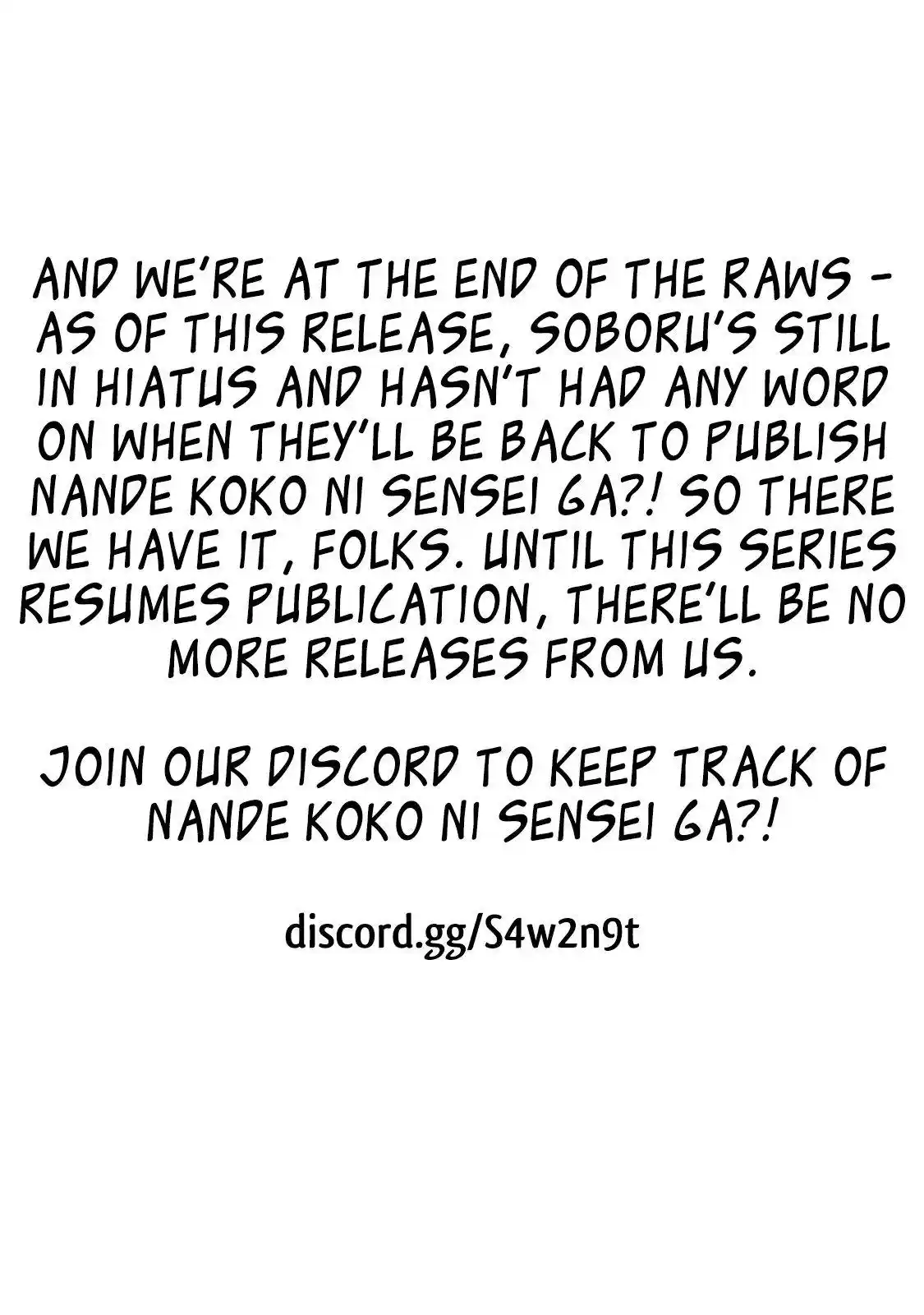 Why Are You Here Sensei!? Chapter 110