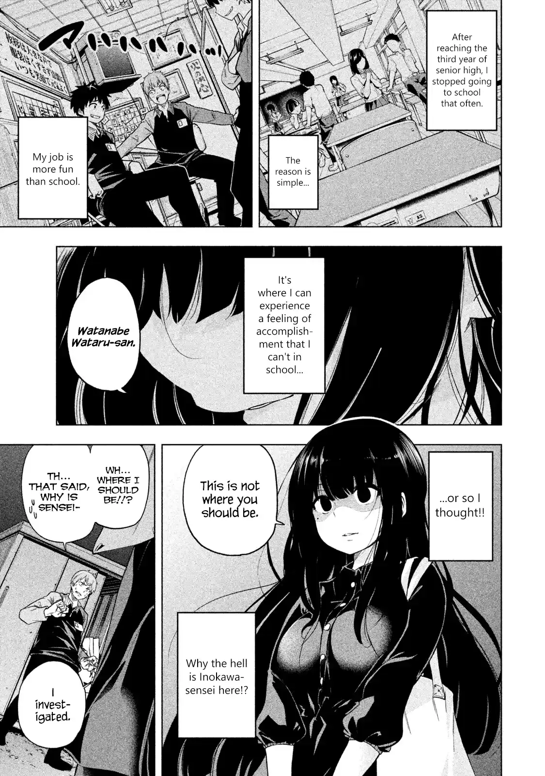 Why are you here Sensei!? Vol.6 Chapter 51: Out of the Depths of Gloomy Attire