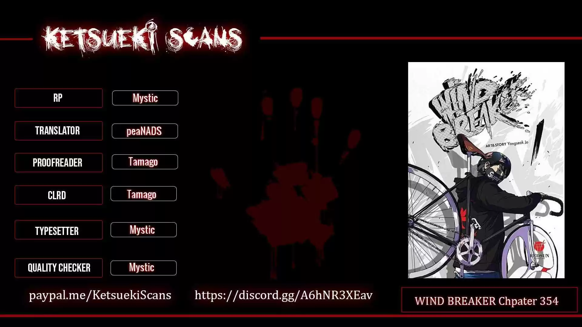 Wind Breaker Chapter 354