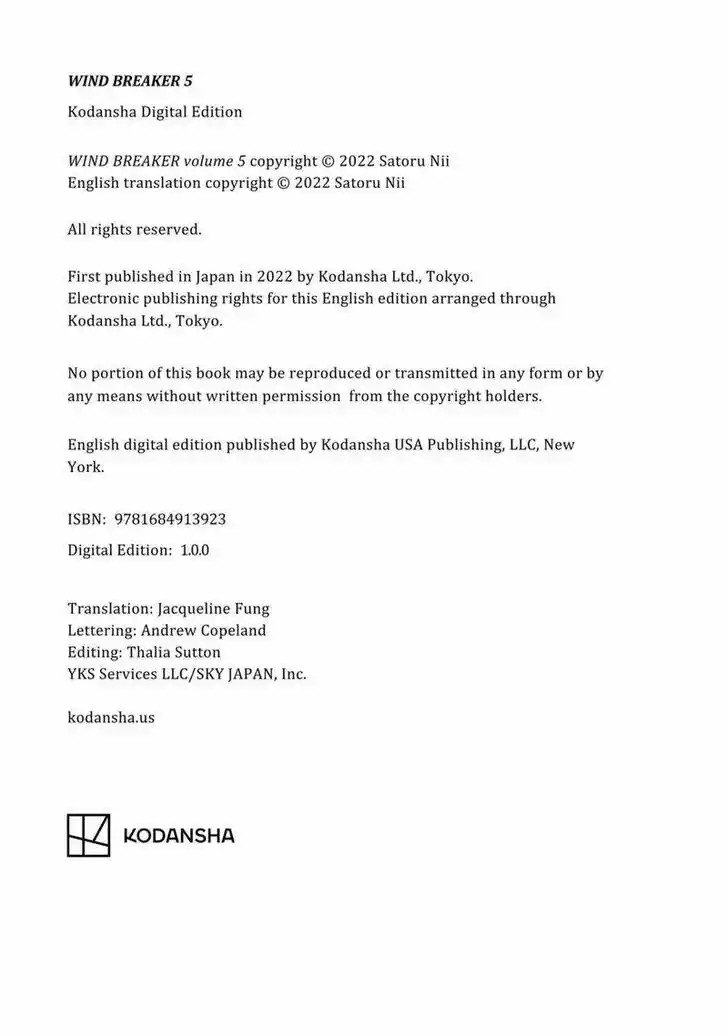 Wind Breaker (NII Satoru) Ch.041