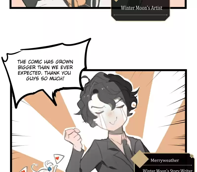 Winter Moon Vol. 2 Ch. 63.5 Message from the Authors