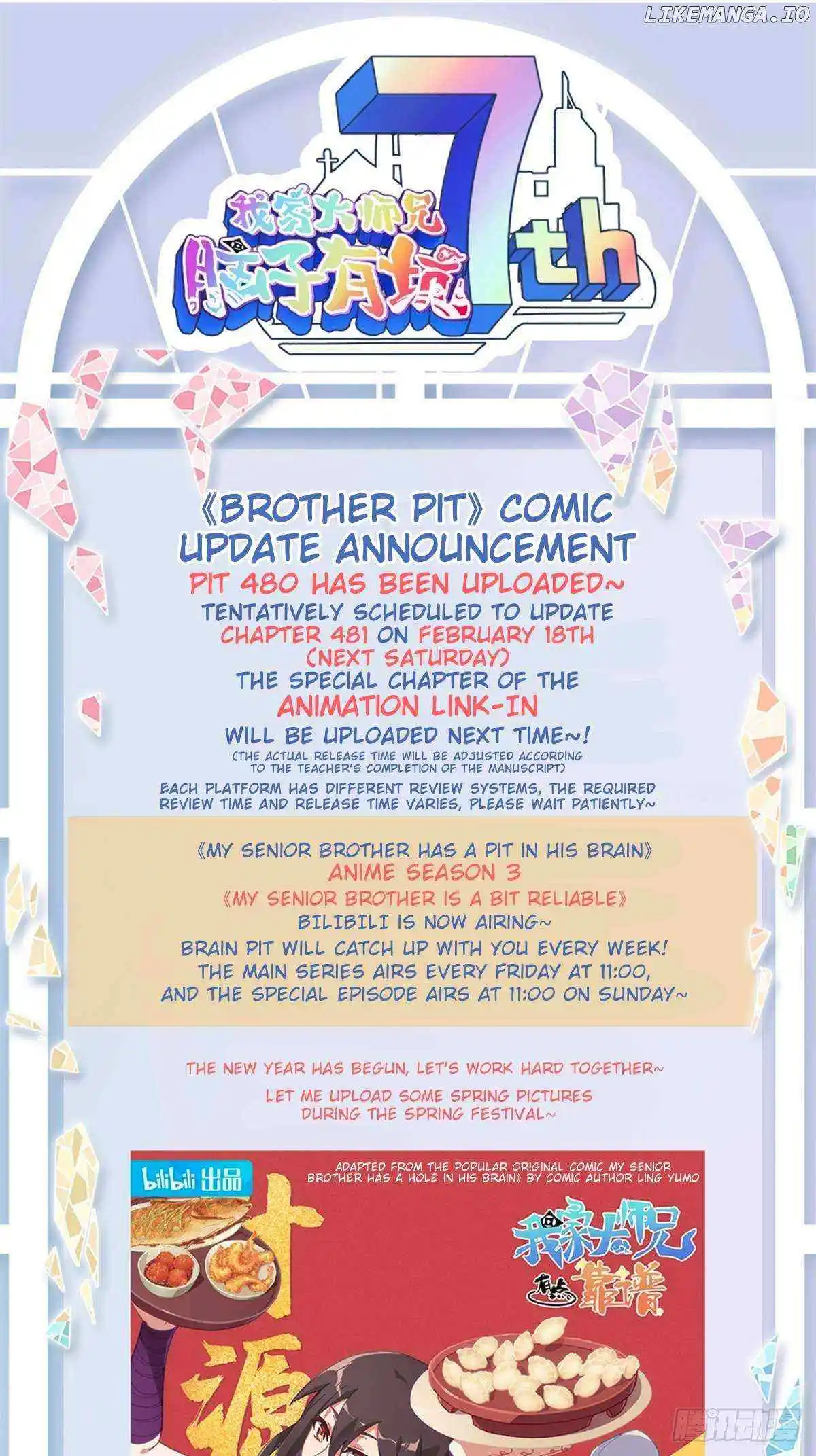 Wo Jia Dashi Xiong Naozi You Keng Chapter 480