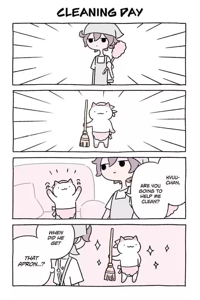 Wonder Cat Kyuu chan Ch. 156 Cleaning Day
