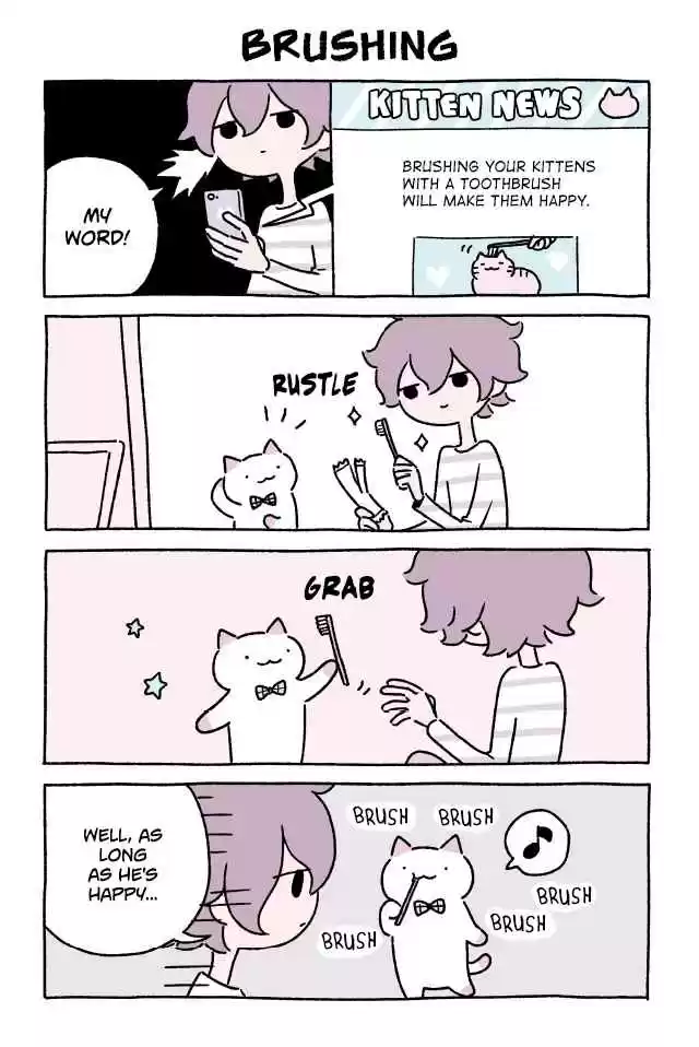Wonder Cat Kyuu chan Ch. 184 Brushing