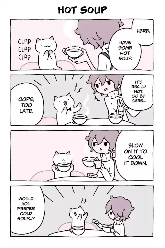 Wonder Cat Kyuu chan Ch. 215 Hot Soup
