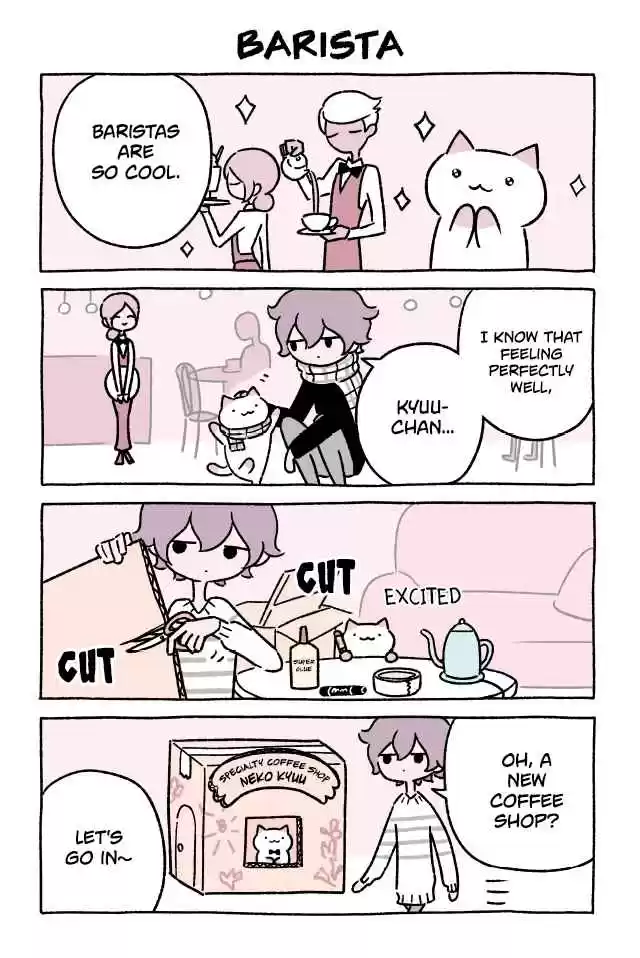 Wonder Cat Kyuu chan Ch. 226 Barista