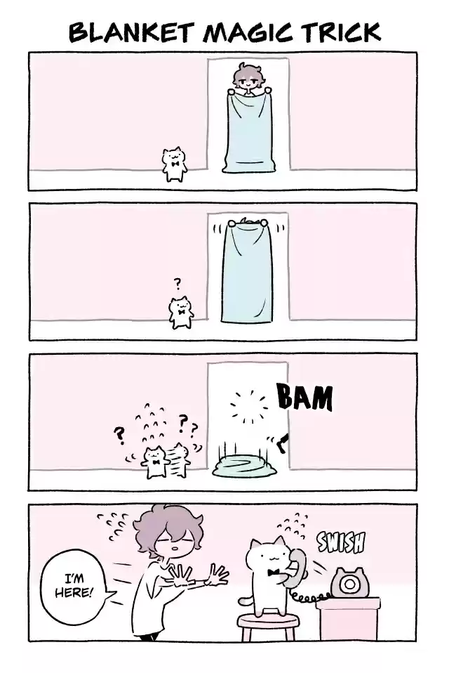 Wonder Cat Kyuu chan Vol. 4 Ch. 315 Blanket Magic Trick