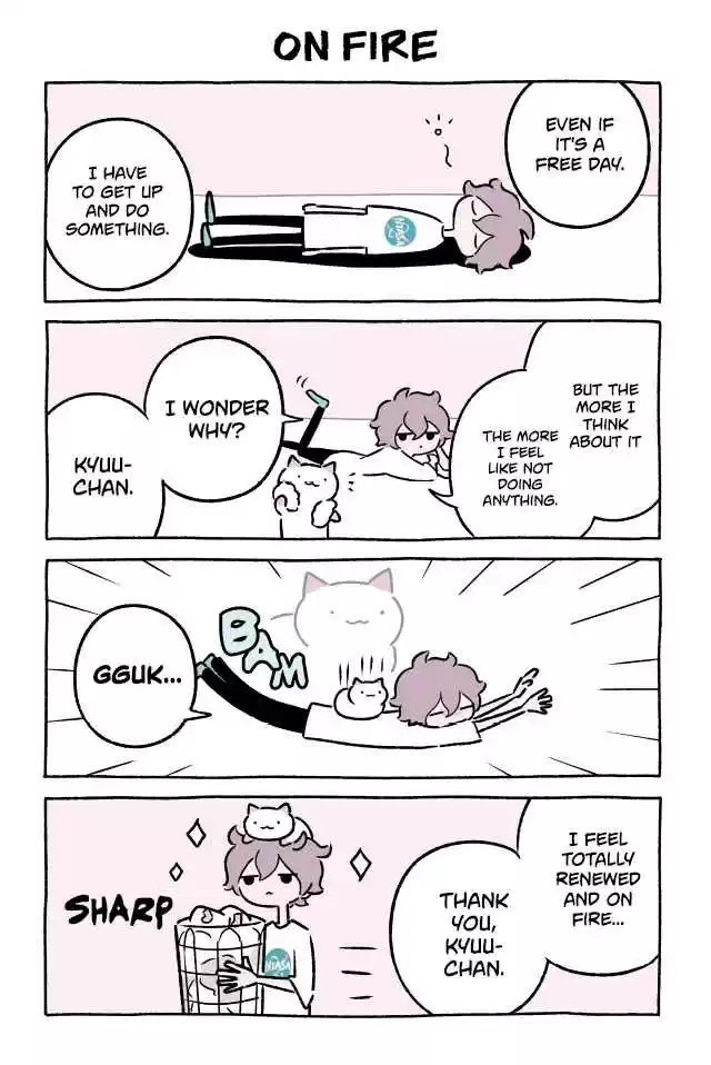 Wonder Cat Kyuu chan Vol. 4 Ch. 322 On Fire