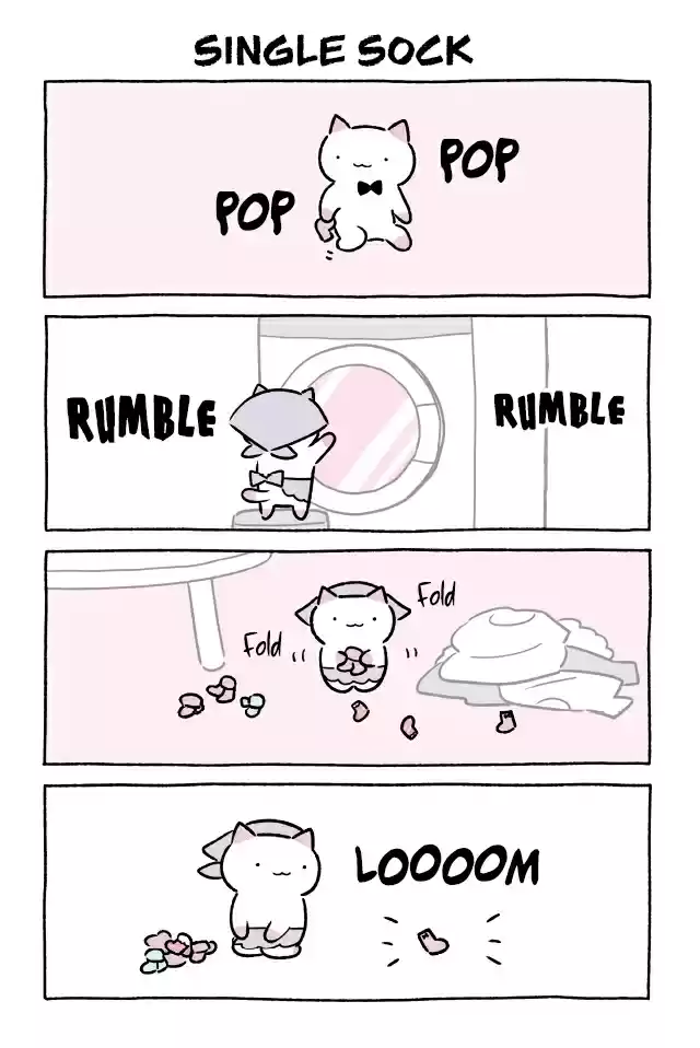 Wonder Cat Kyuu chan Vol. 4 Ch. 346 Single Sock