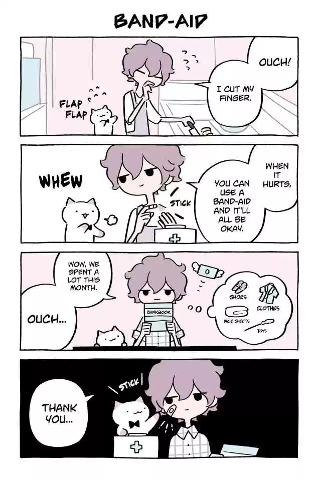 Wonder Cat Kyuu chan Vol. 4 Ch. 375 Band aid