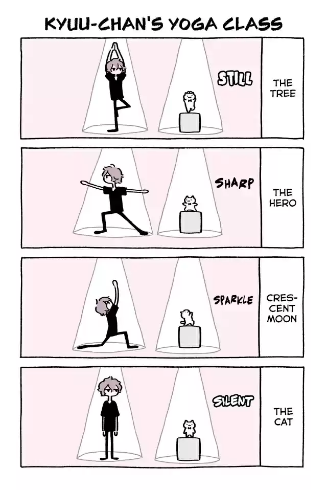 Wonder Cat Kyuu chan Vol. 4 Ch. 390 Kyuu chan's Yoga Class