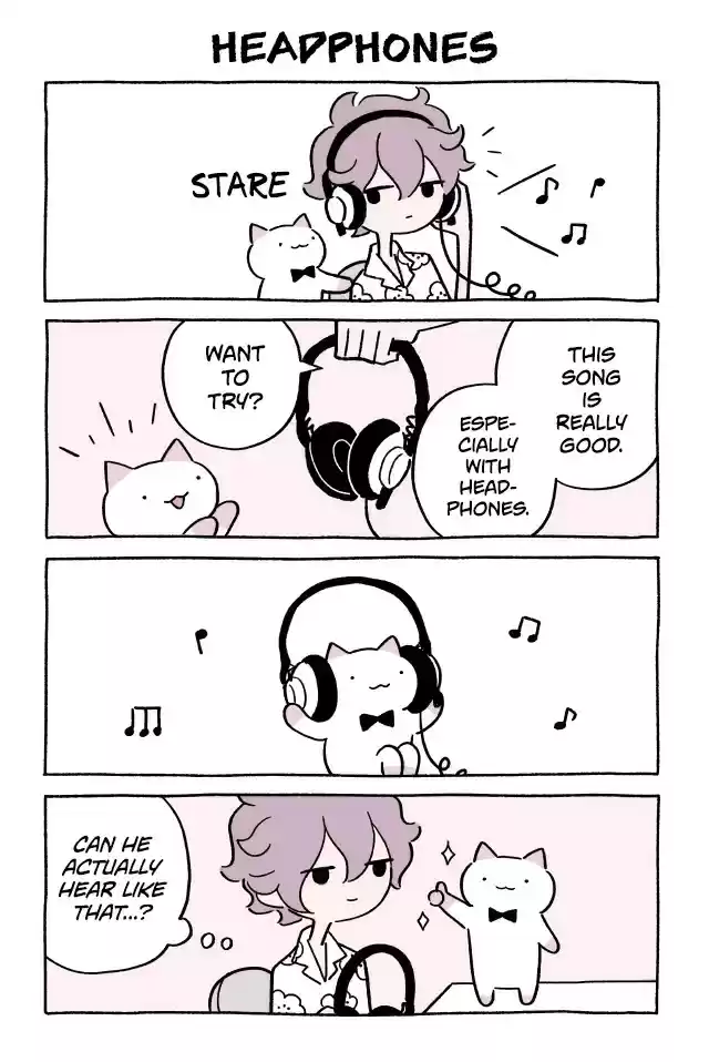Wonder Cat Kyuu chan Vol. 4 Ch. 412 Headphones