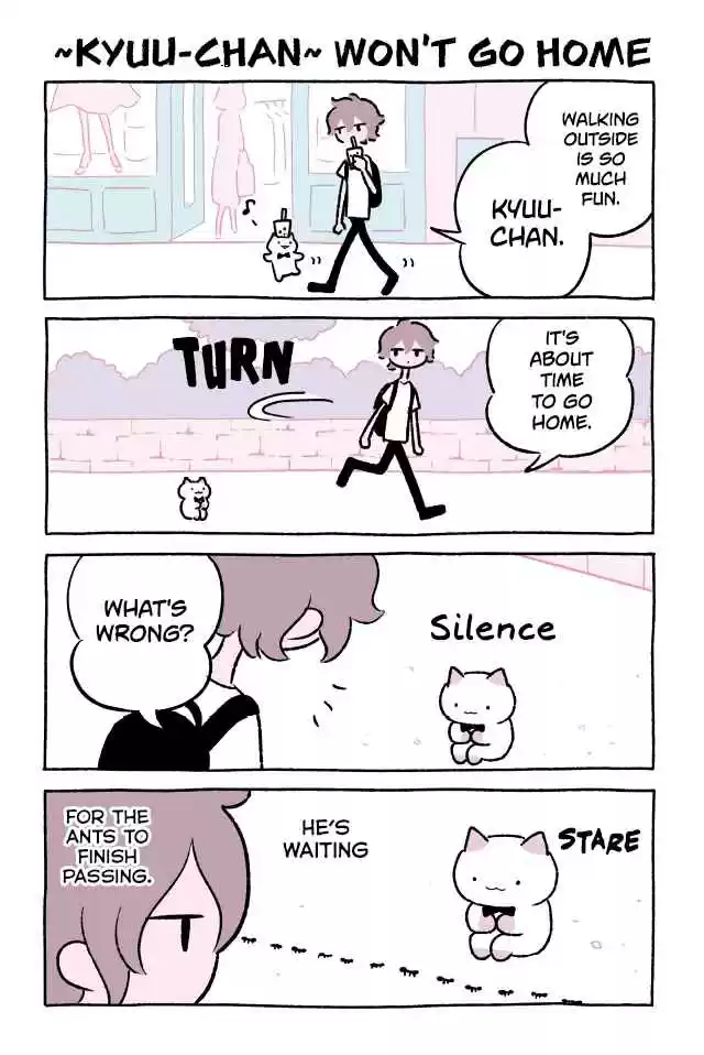 Wonder Cat Kyuu chan Vol. 5 Ch. 434 ~Kyuu chan~ Won’t Go Home