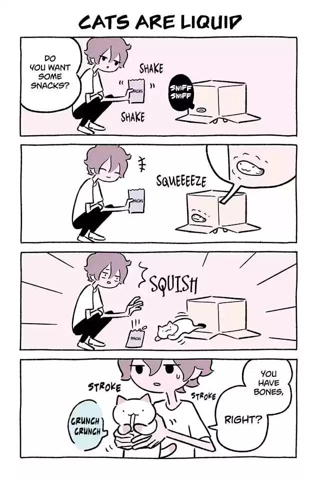 Wonder Cat Kyuu chan Vol. 5 Ch. 441 Cats Are Liquid