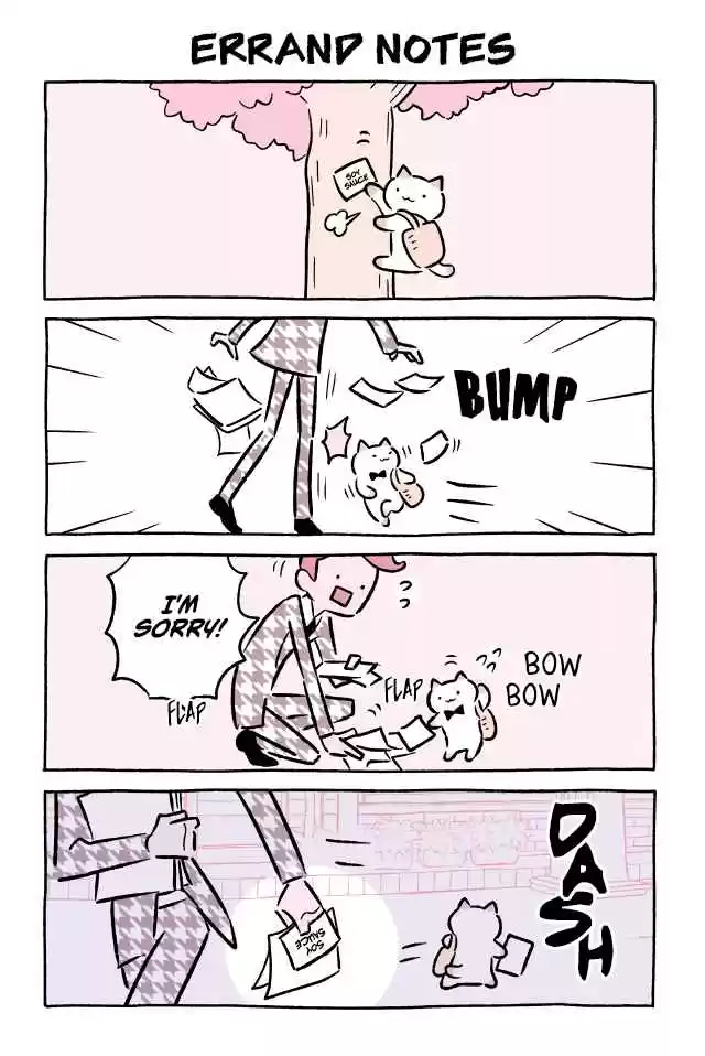 Wonder Cat Kyuu chan Vol. 5 Ch. 488 Errand Notes