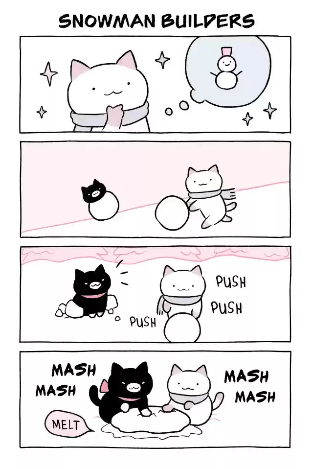 Wonder Cat Kyuu chan Vol. 5 Ch. 535 Snowman Builders