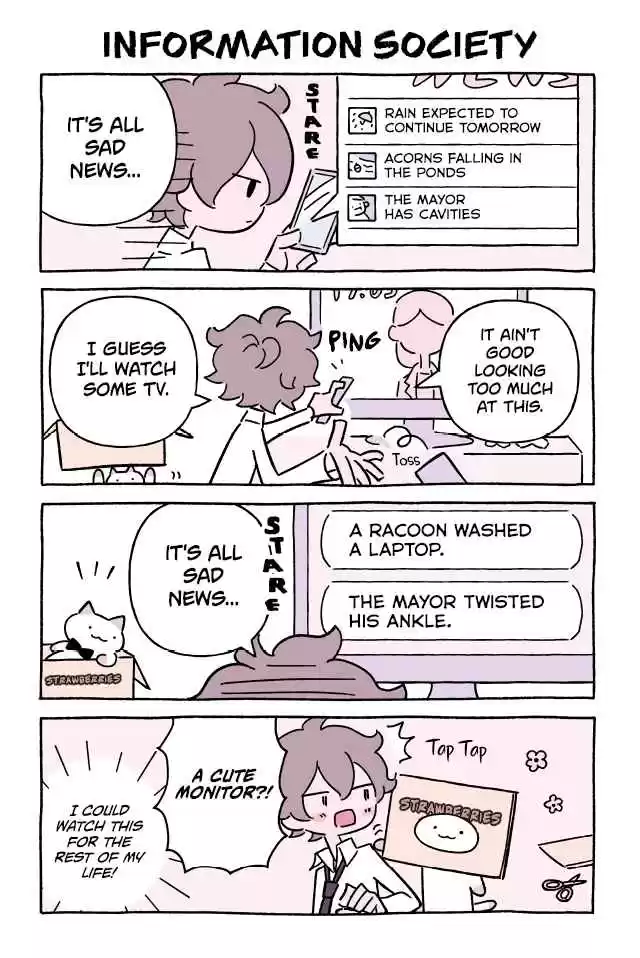 Wonder Cat Kyuu chan Vol. 6 Ch. 640 Information Society