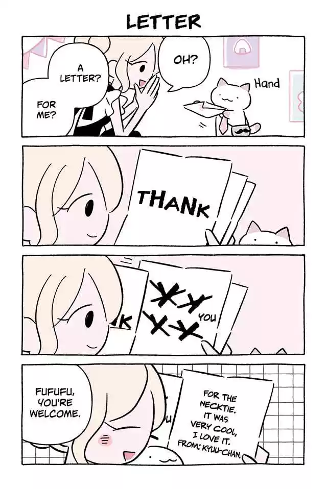 Wonder Cat Kyuu chan Vol. 7 Ch. 695 Letter