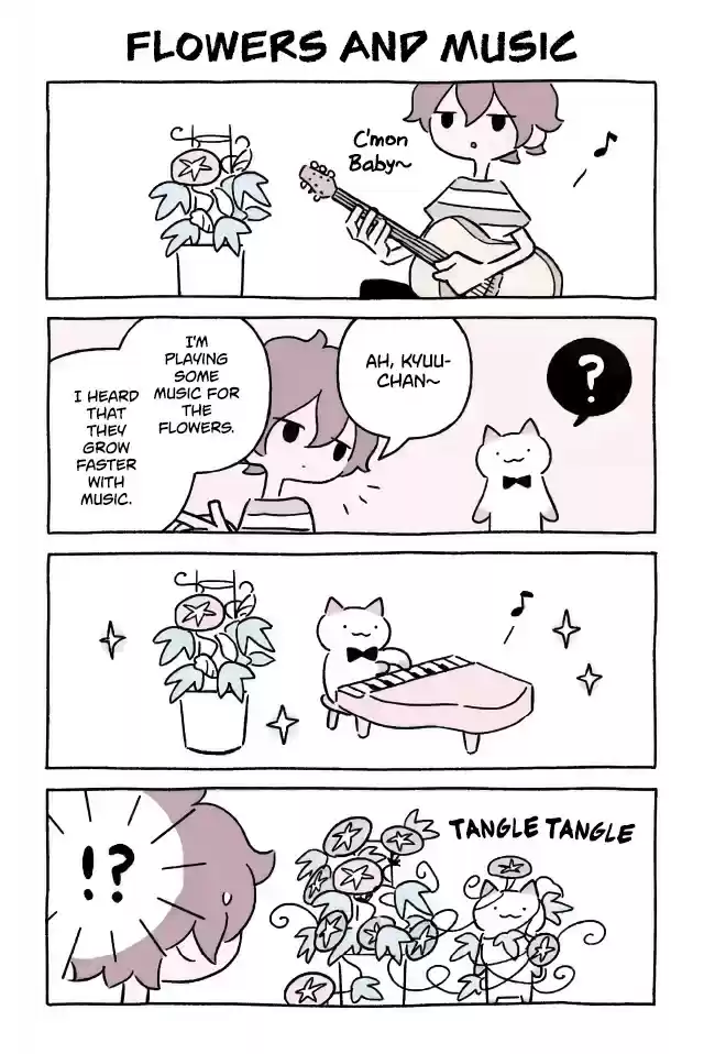 Wonder Cat Kyuu chan Vol. 7 Ch. 729 Flowers and Music