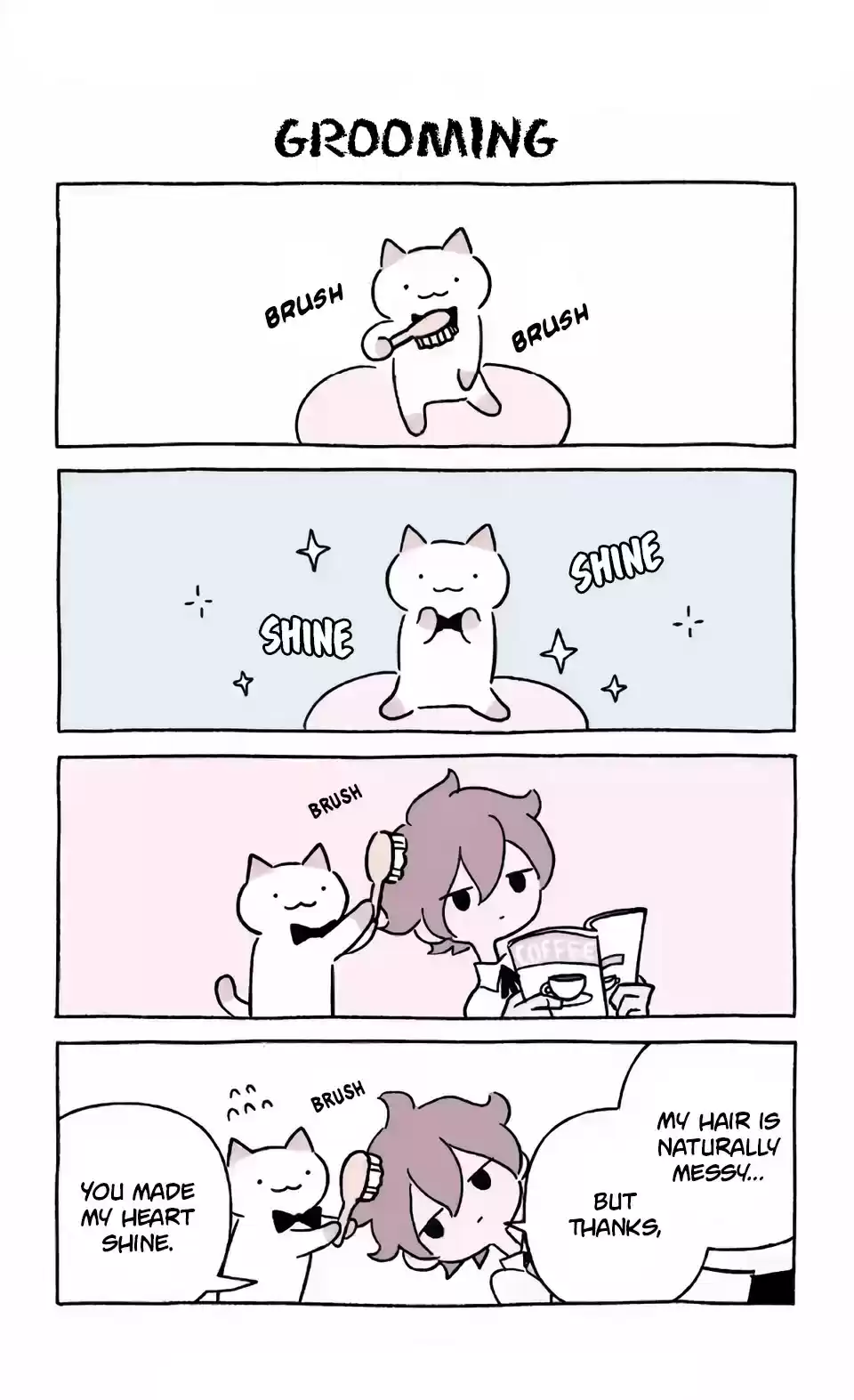 Wonder Cat Kyuu chan Vol. 7 Ch. 748 Grooming