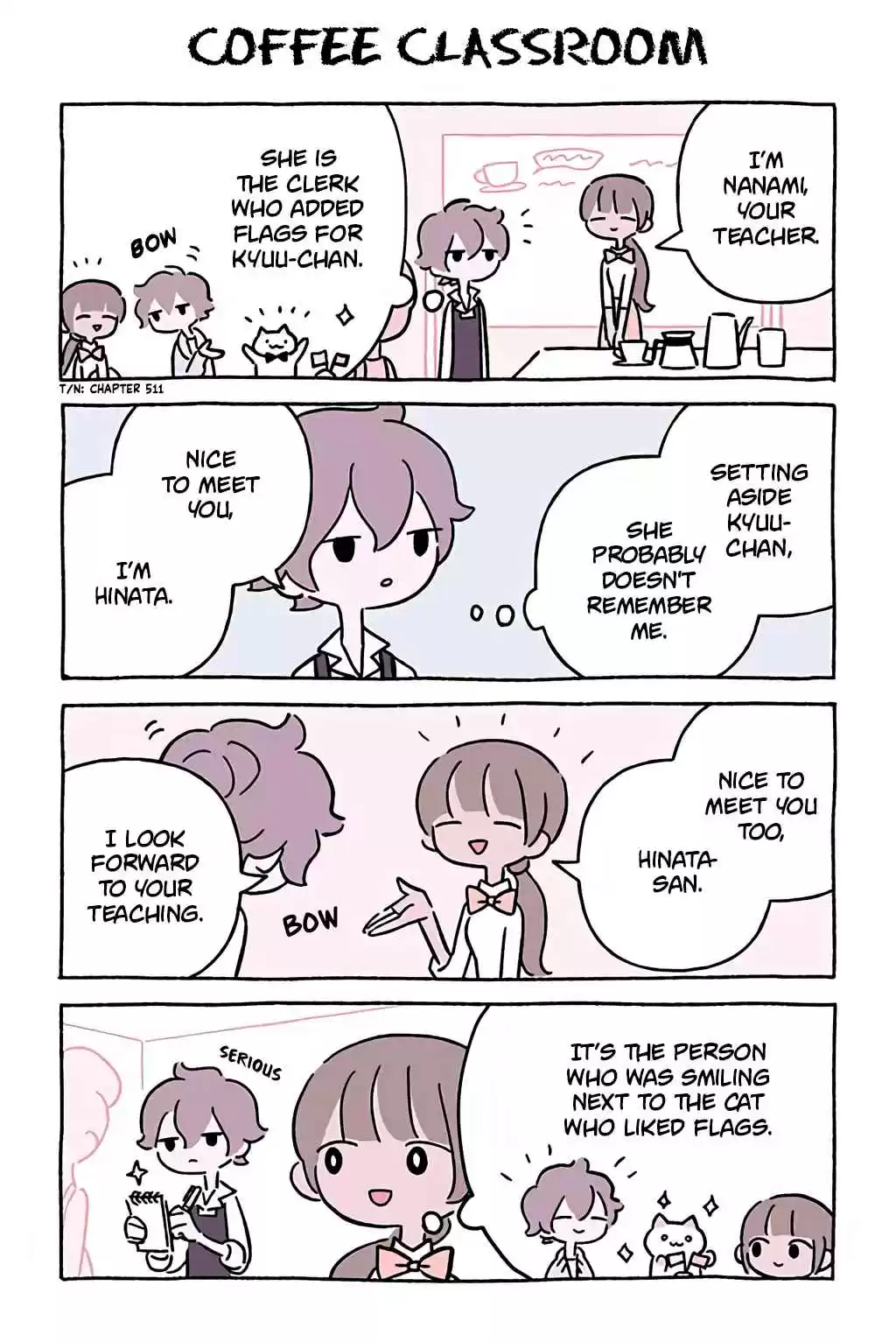 Wonder Cat Kyuu chan Vol. 7 Ch. 750 Coffee classroom