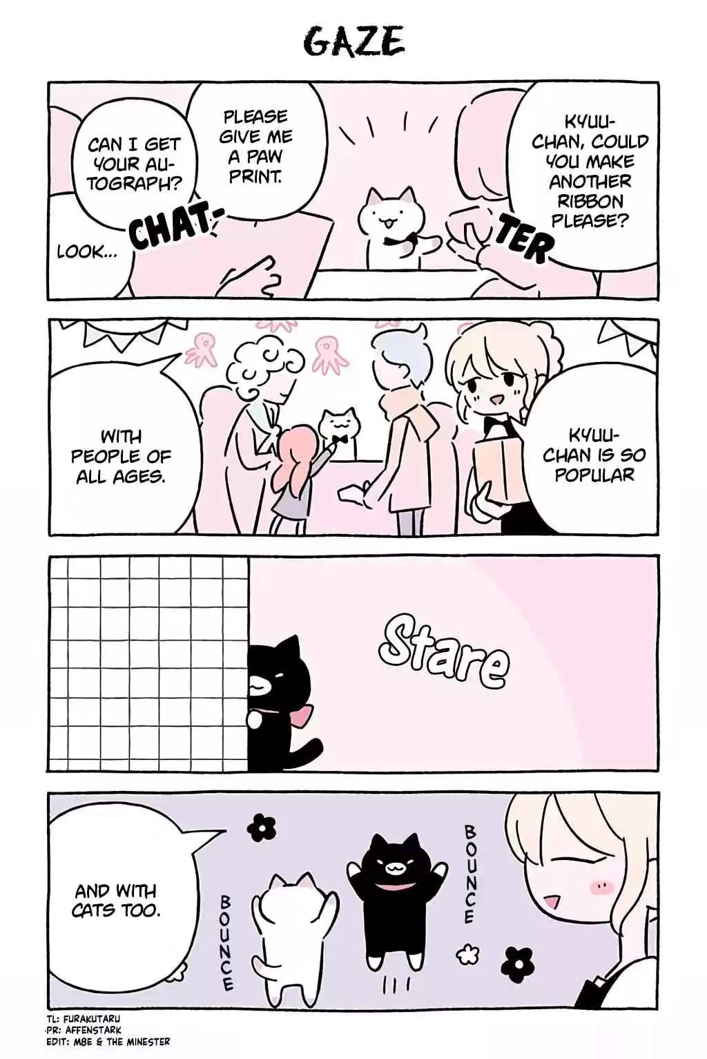 Wonder Cat Kyuu chan Vol. 7 Ch. 758 Gaze