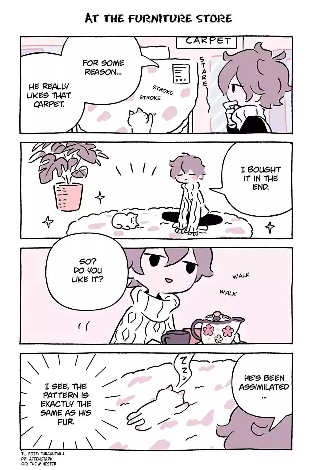 Wonder Cat Kyuu chan Vol. 8 Ch. 768 At the furniture store