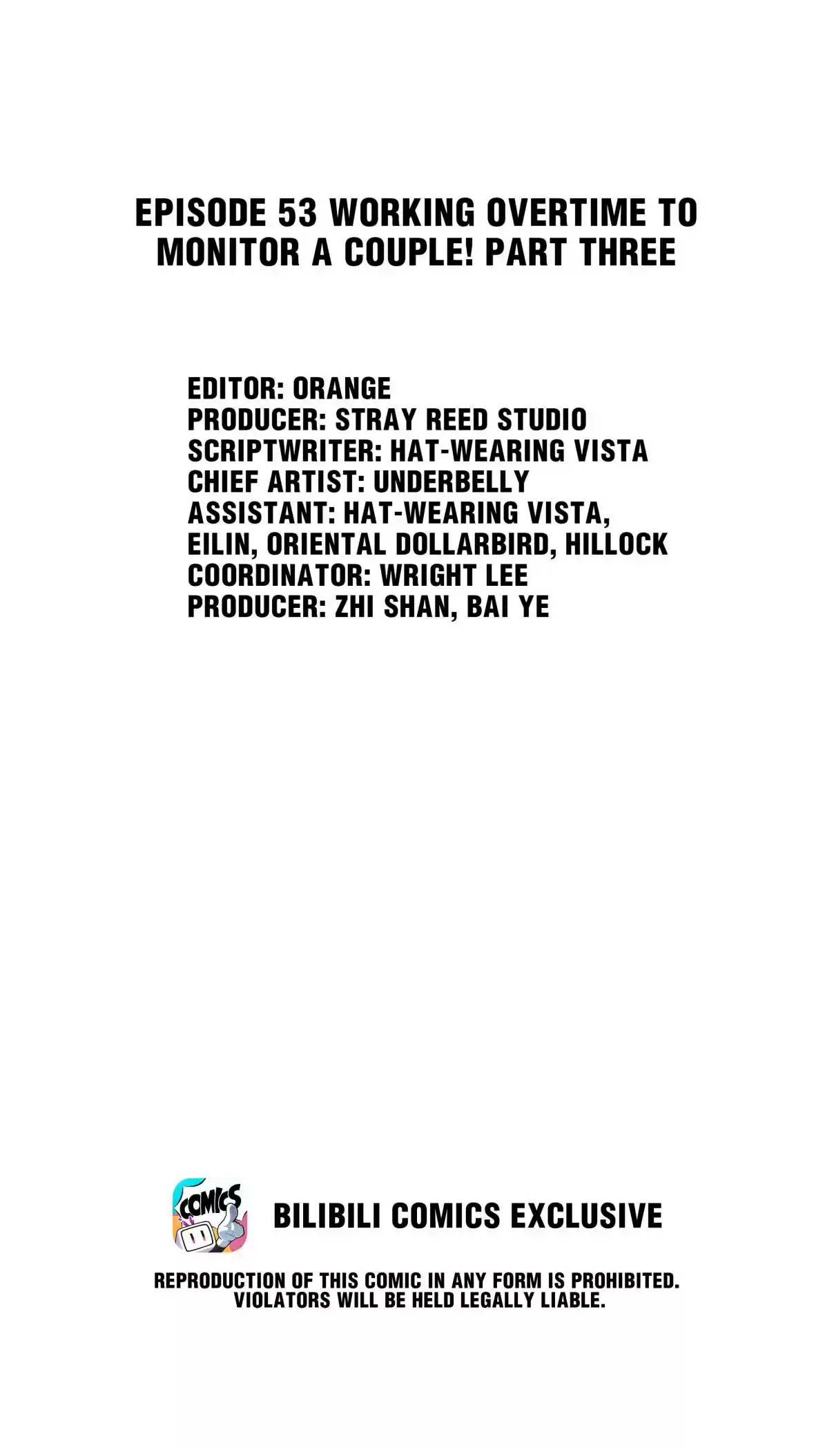 Working Overtime to Destroy the World! 53 Working Overtime to Monitor A Couple! Part Three