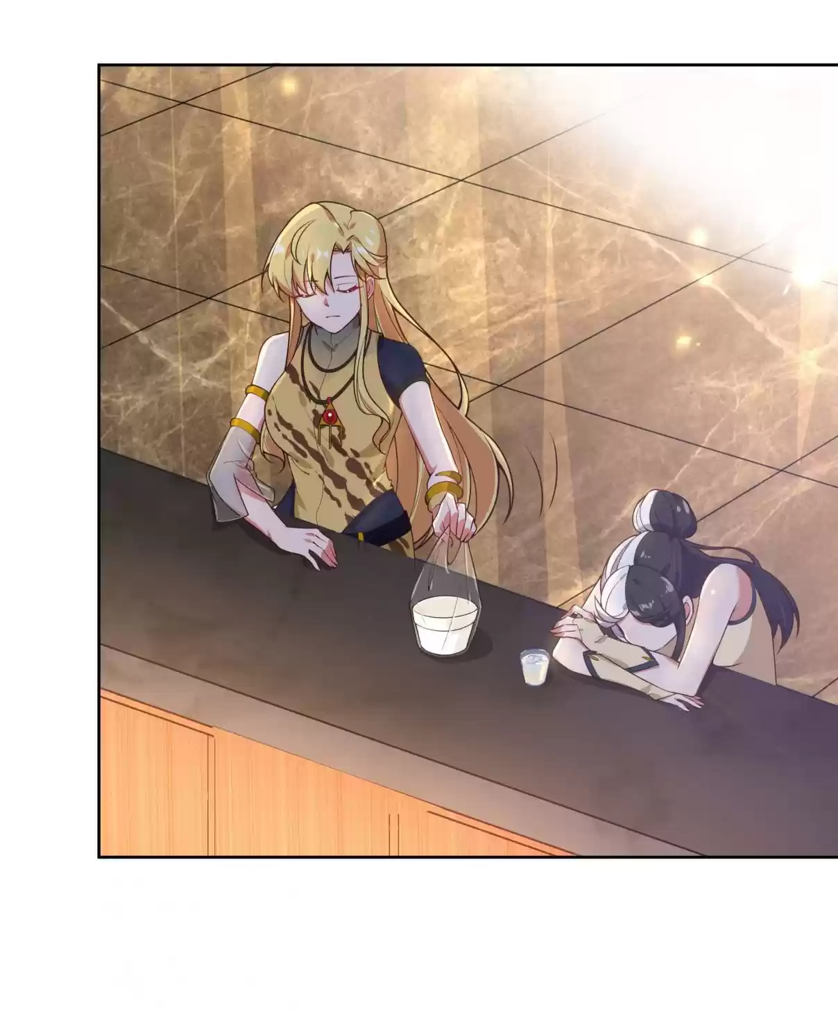 Working Overtime to Destroy the World! 57 Milk Tea Erguotou on the Rocks