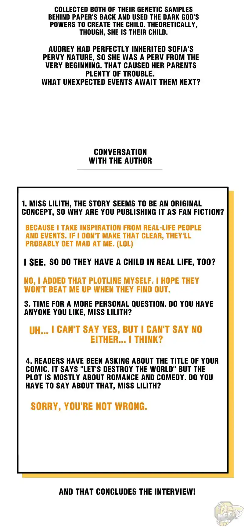 Working Overtime To Destroy The World! Chapter 70