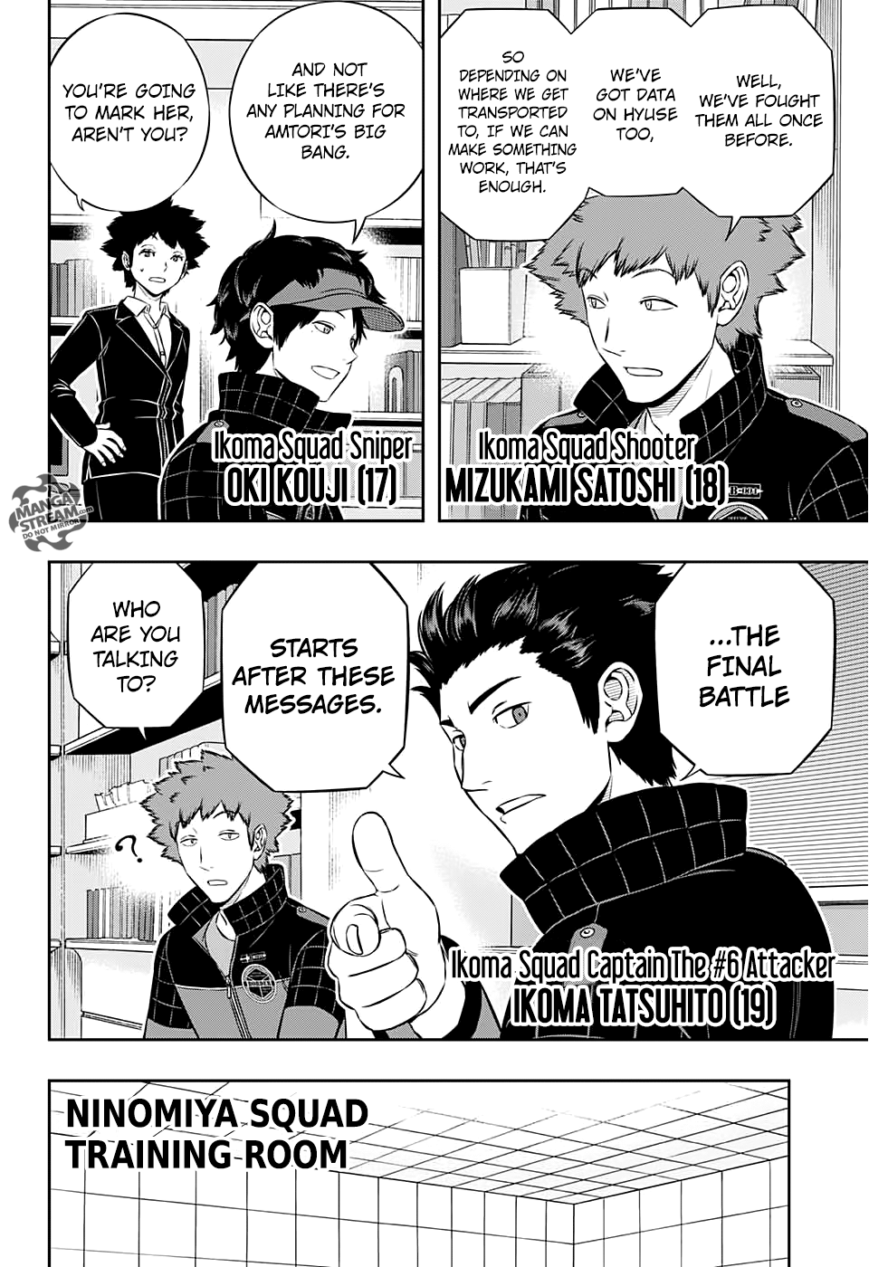 World Trigger 184
