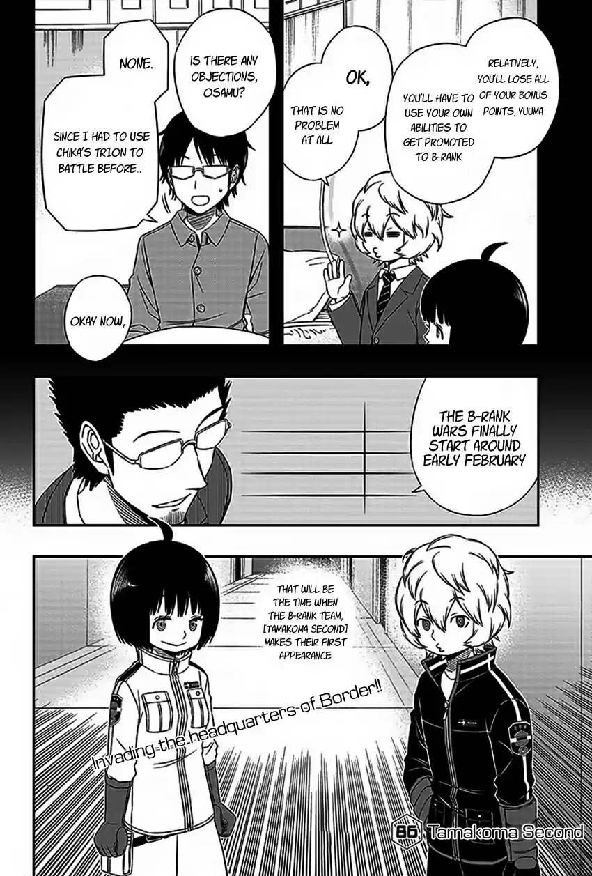 World Trigger Vol. 10 Ch. 86 Tamakoma Second (Part 1)