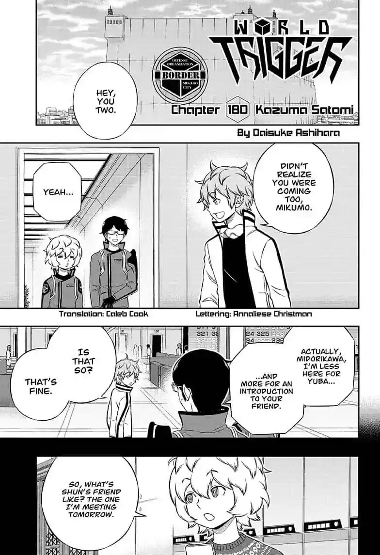 World Trigger Vol.20 Chapter 180: