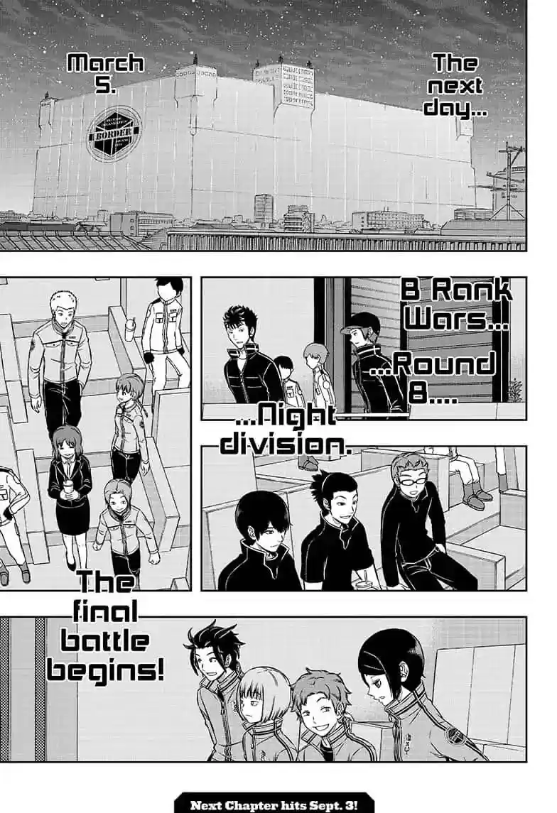 World Trigger Vol.20 Chapter 186: Tamakoma Branch: