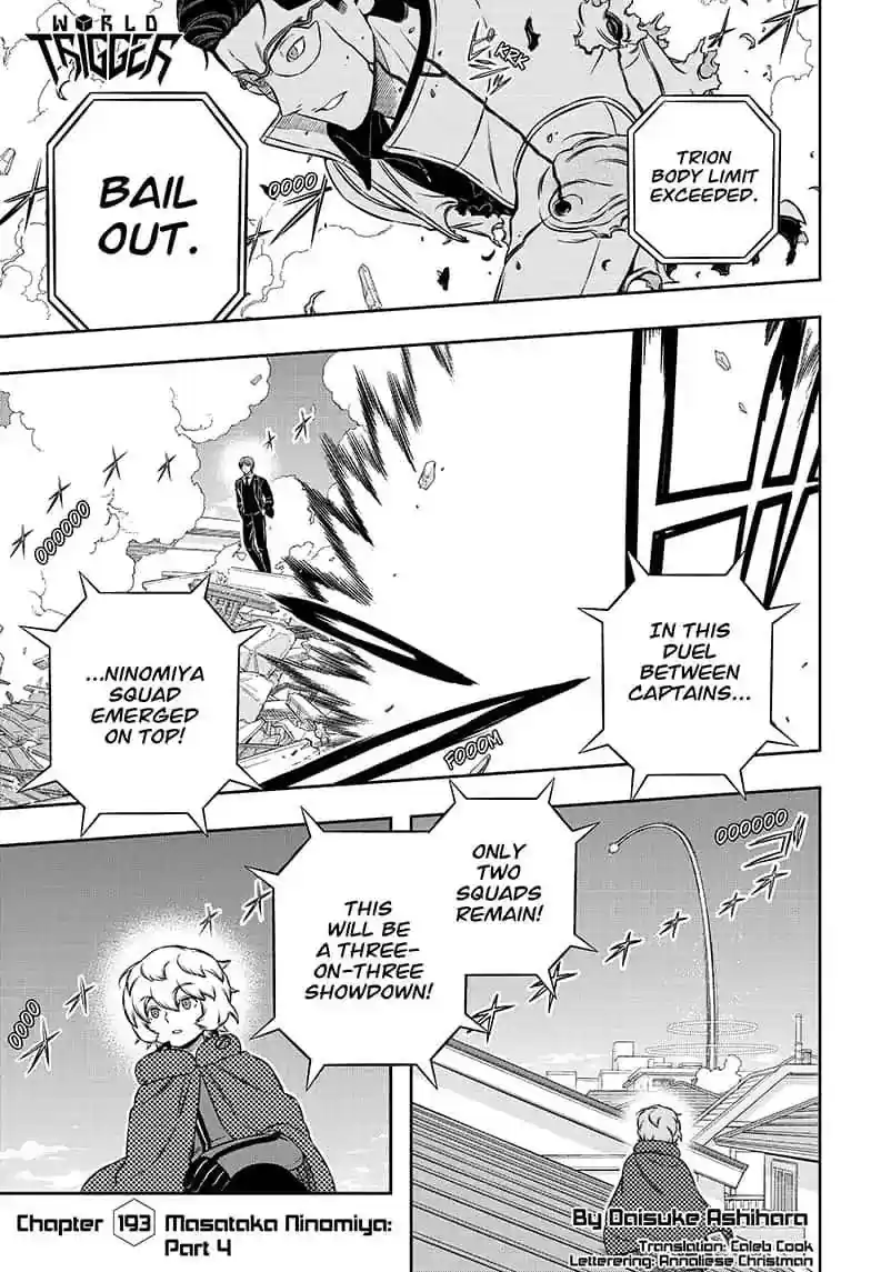 World Trigger Vol.21 Chapter 193: