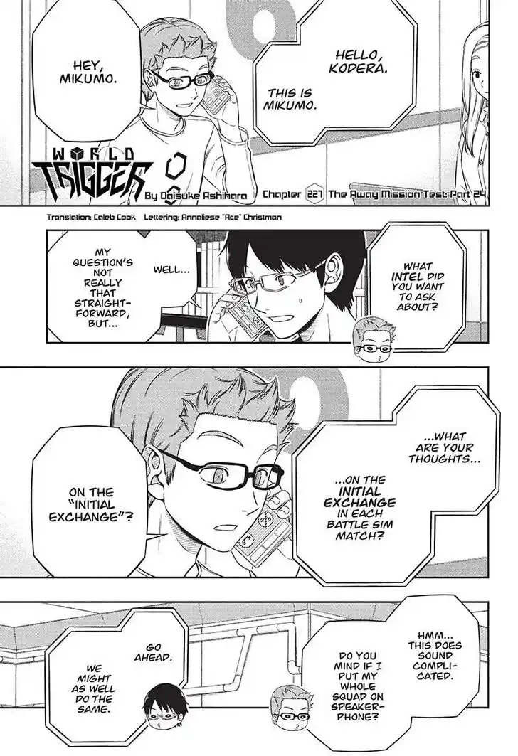 World Trigger Vol.TBD Ch.227