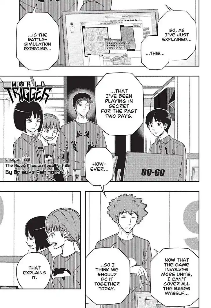World Trigger Vol.TBD Ch.228