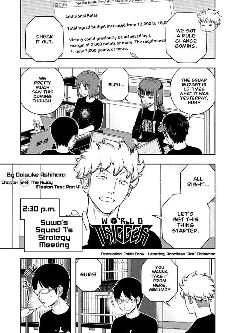 World Trigger Vol.TBD Ch.249