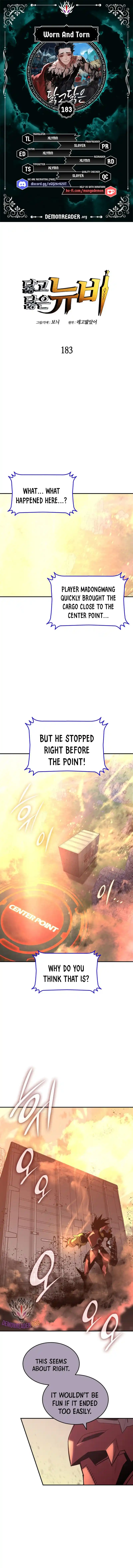 Worn and Torn Newbie Chapter 183