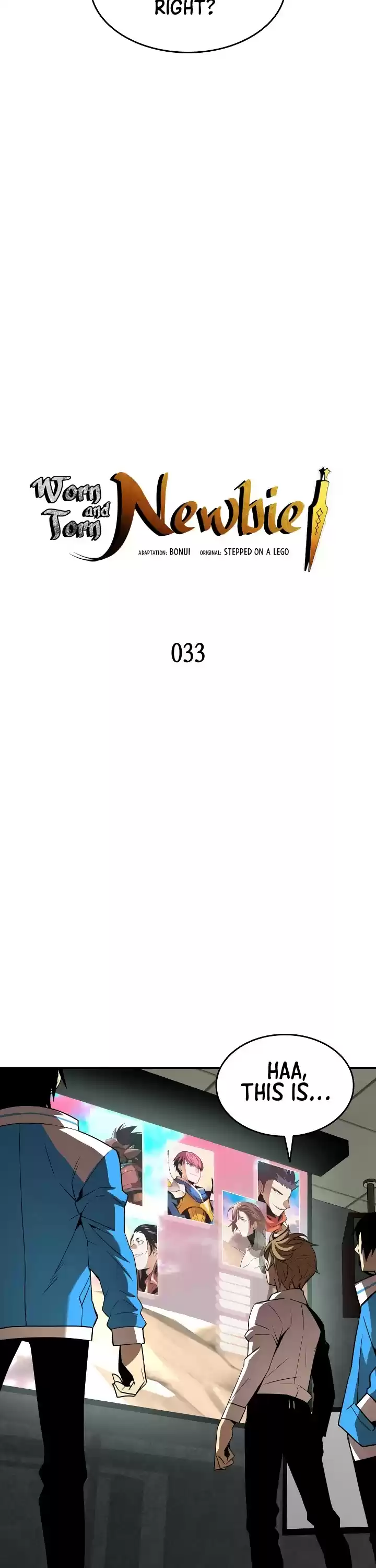 Worn And Torn Newbie Chapter 33