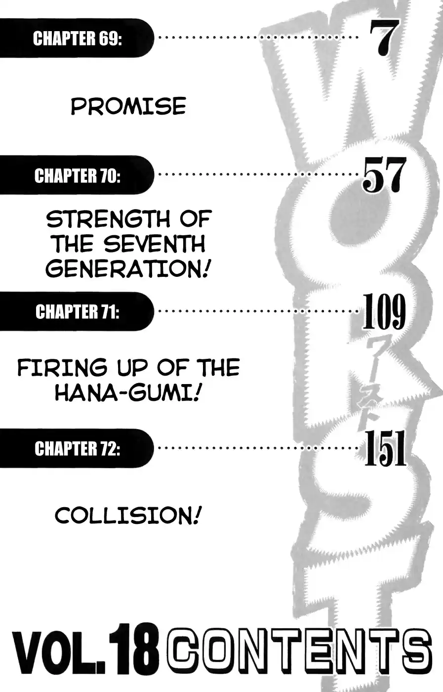 Worst Vol. 18 Ch. 69 Promise