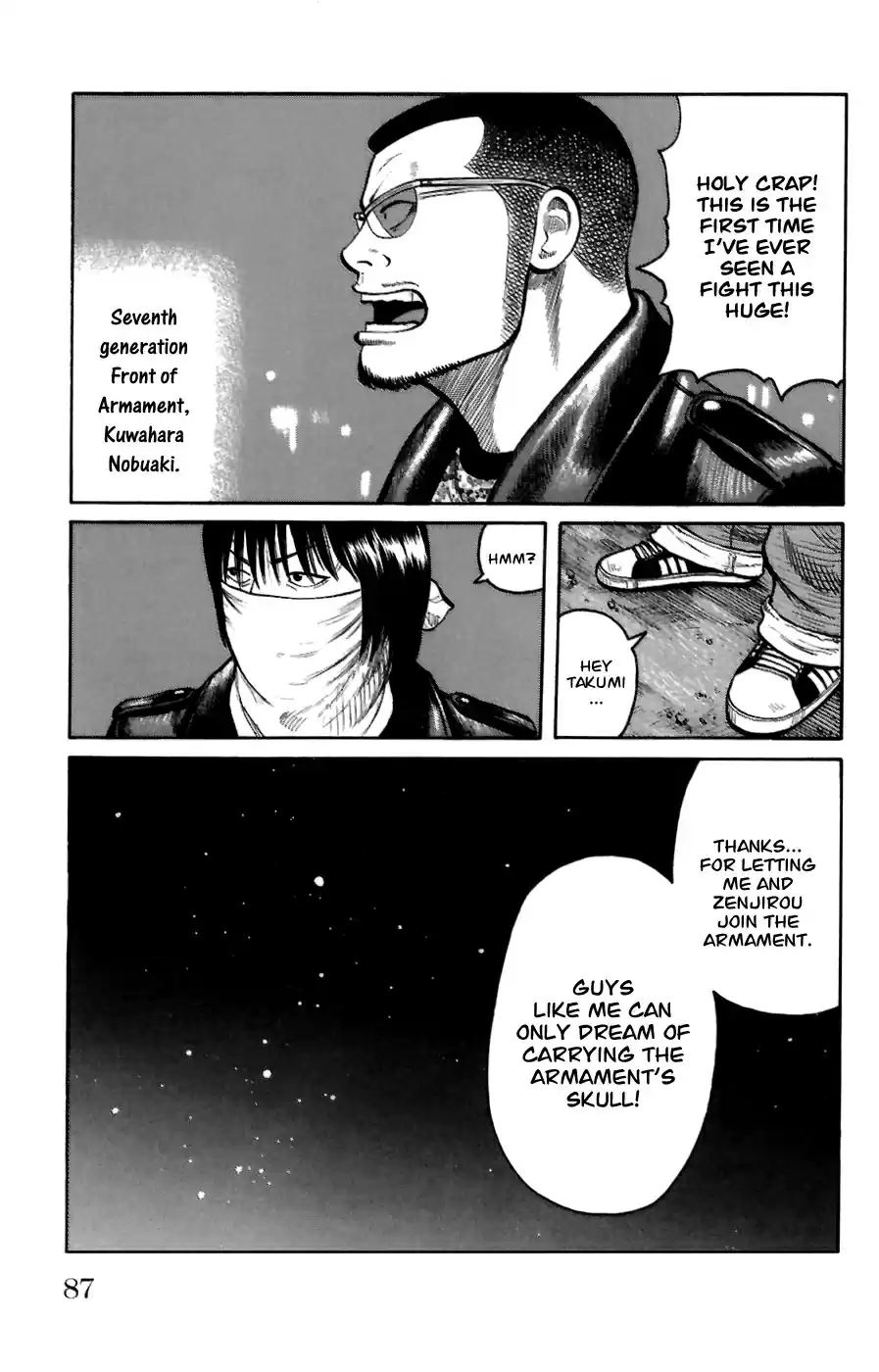 Worst Vol. 18 Ch. 70 Strength of the Seventh Generation!