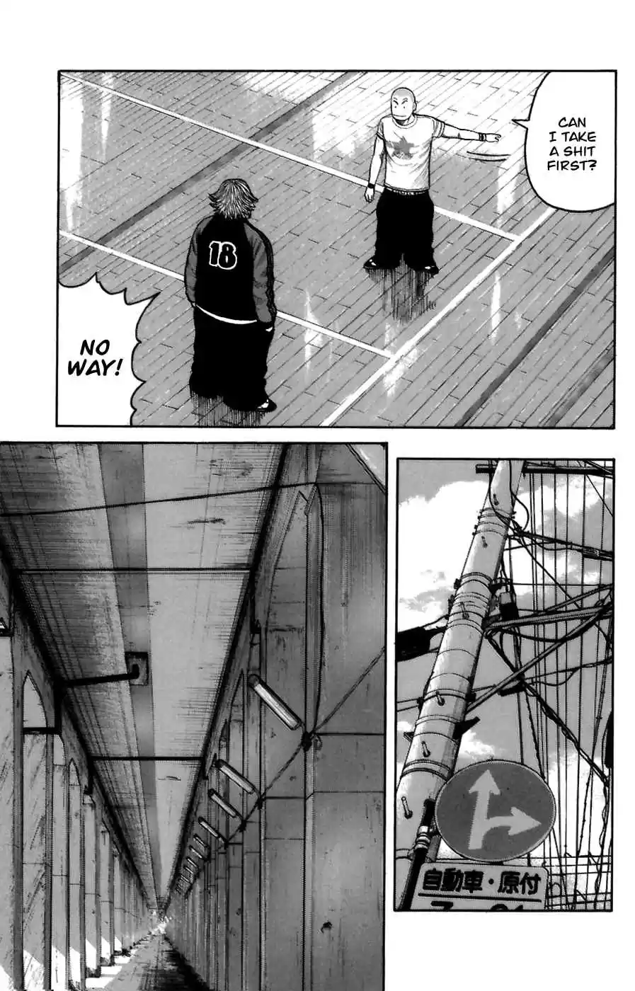 Worst Vol. 18 Ch. 71 Firing Up of the Hana gumi!