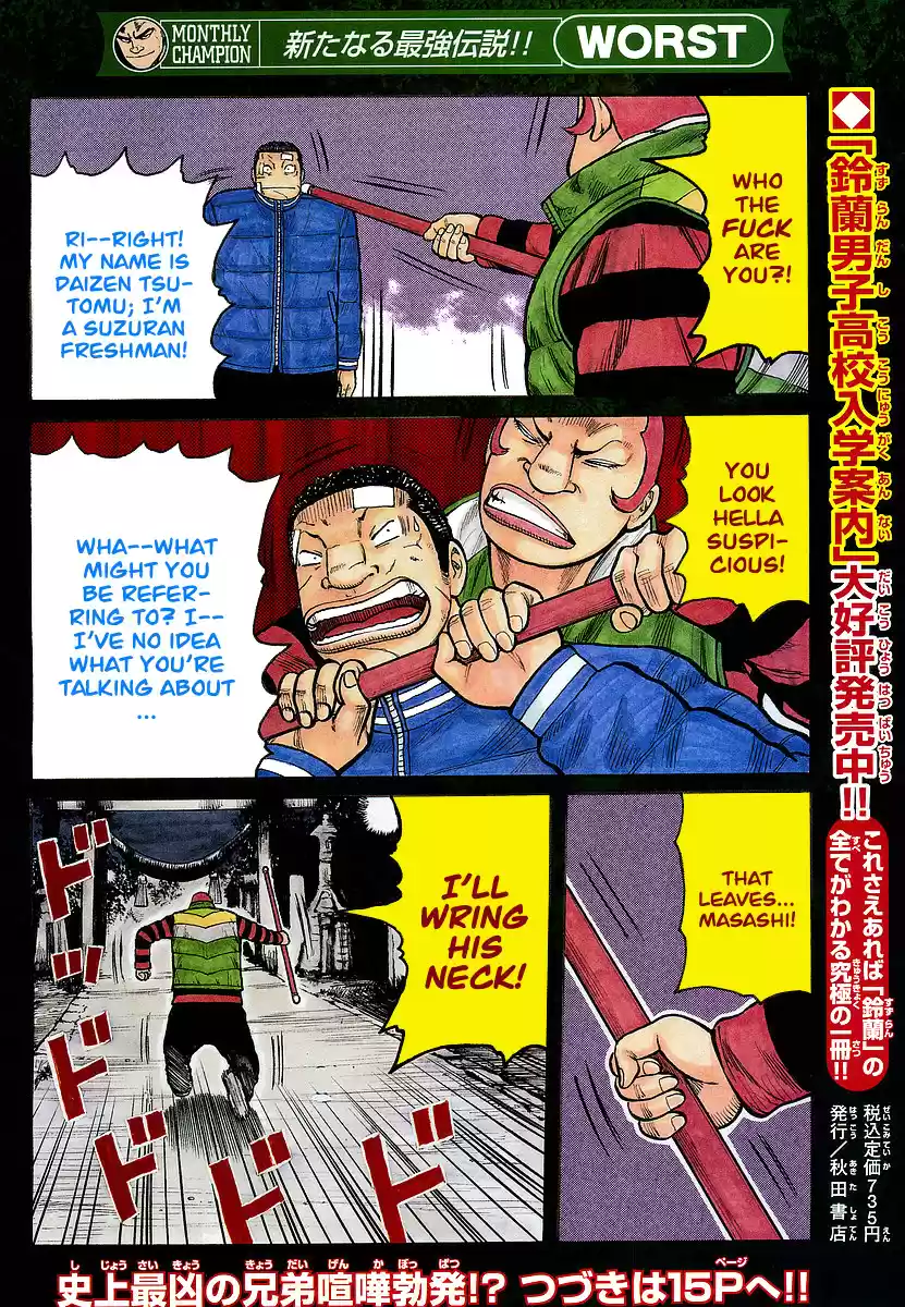 Worst Vol. 20 Ch. 78 Fearful Town