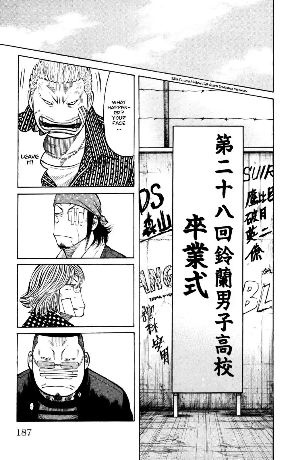 Worst Vol. 22 Ch. 88 Graduation Ceremonies With Those Mugs