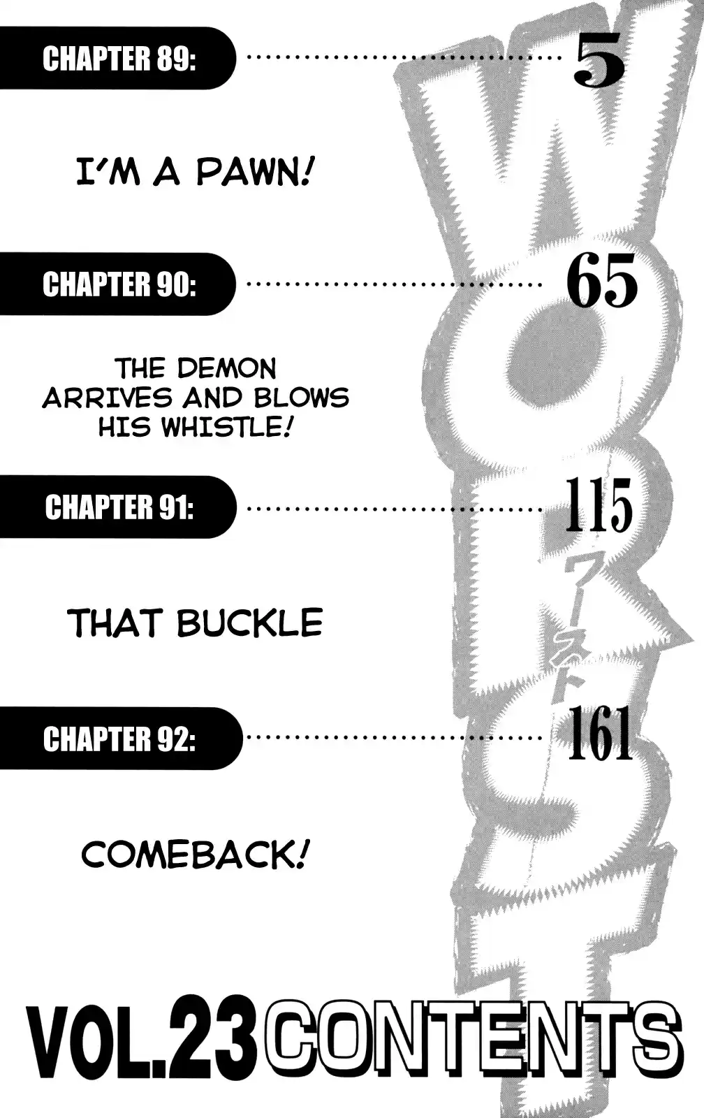 Worst Vol. 23 Ch. 89 I´m a Pawn!