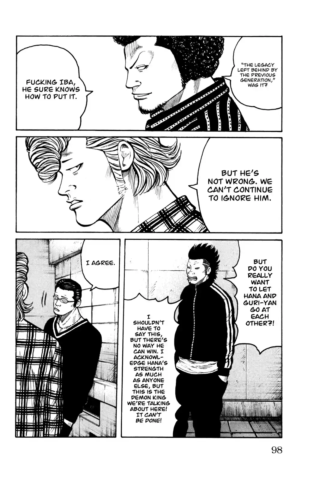 Worst Vol. 23 Ch. 90 The Demon Arrives and Blows His Whistle!