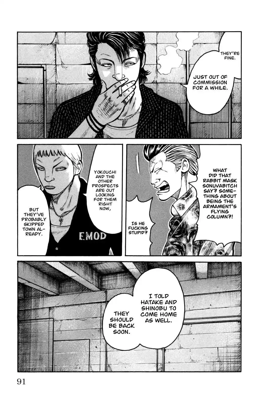 Worst Vol. 24 Ch. 94 Hatchet Men