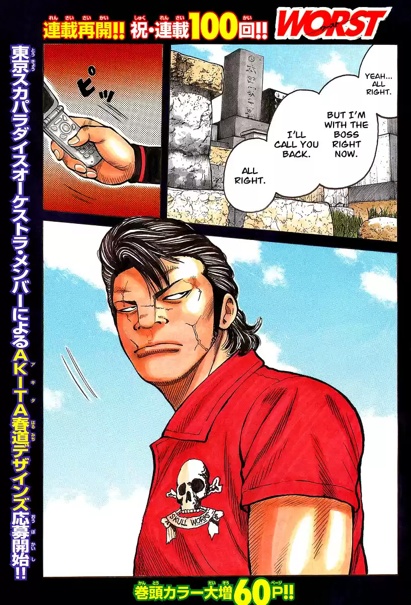 Worst Vol. 25 Ch. 100 Anywhere I Wanna Go...